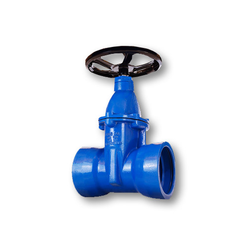 شیر کشویی زبانه لاستیکی مخصوص لوله های چدنی